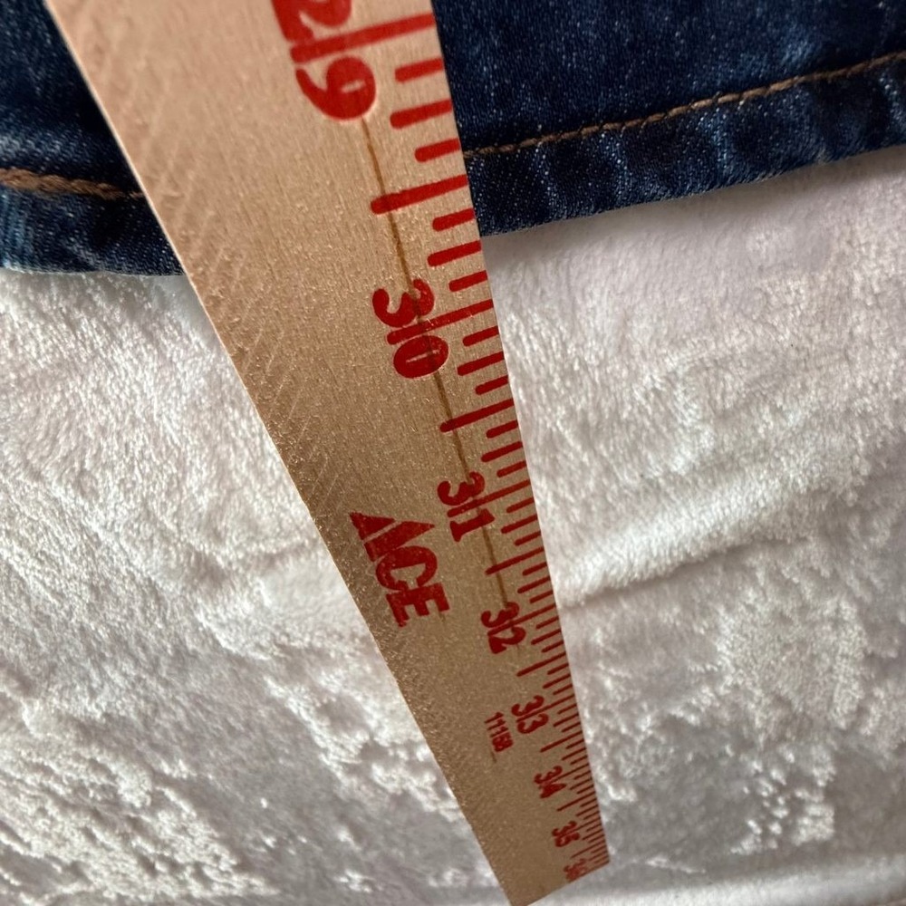 Abercrombie & Fitch Mid Rise Bootcut Jeans Womens 33 Short Dark Wash Stretch NWT - Picture 10 of 11